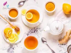 علاج الكحه شاي بالعسل